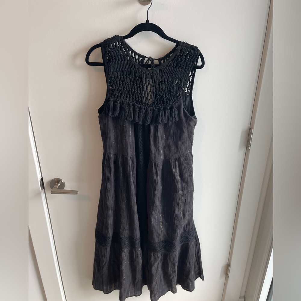 MAUVE Abilene Maxi Dress Black